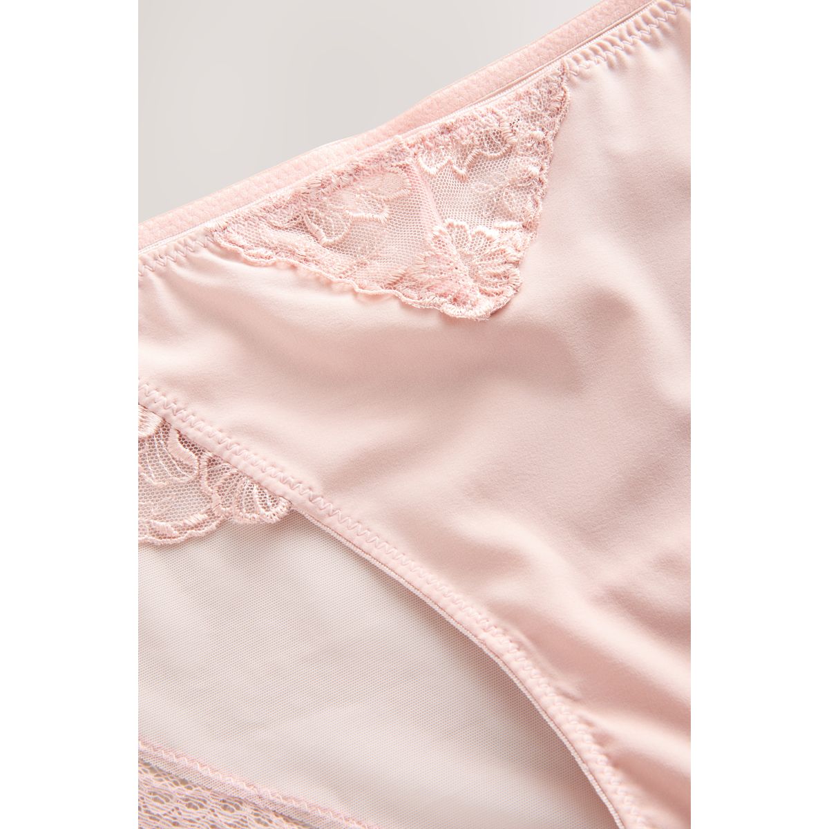 Culotte brésilienne à fleurs brodées rose, NEXT