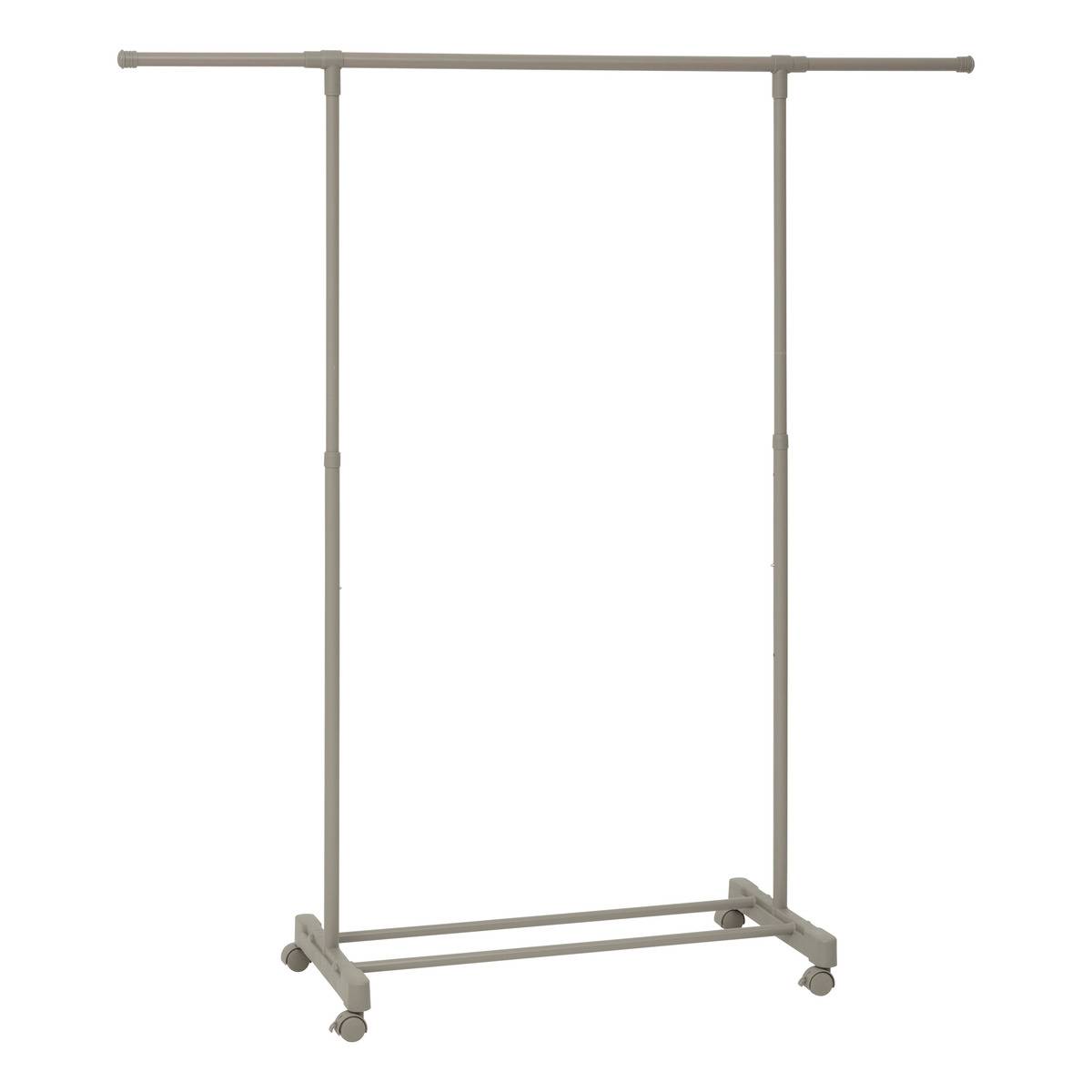 Portant à vêtements extensible avec roulettes HANGY gris, 5FIVE SIMPLY SMART