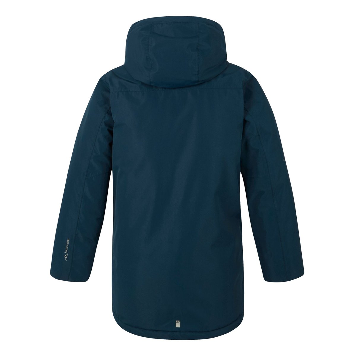 Veste imperméable unie à capuche FARBANK kaki foncé / orange sombre, REGATTA
