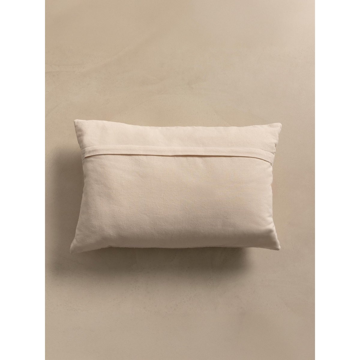 Coussin 100% Coton Rayures -EDA moutarde, KENAY