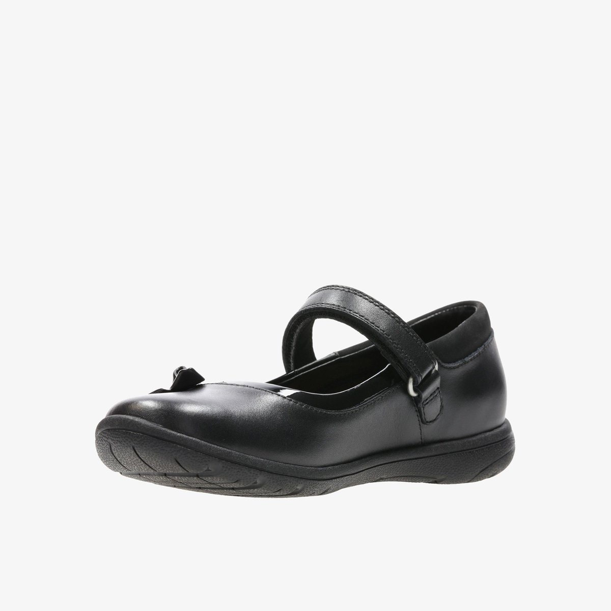 Ballerines Cuir VENTURE STAR noir, CLARKS