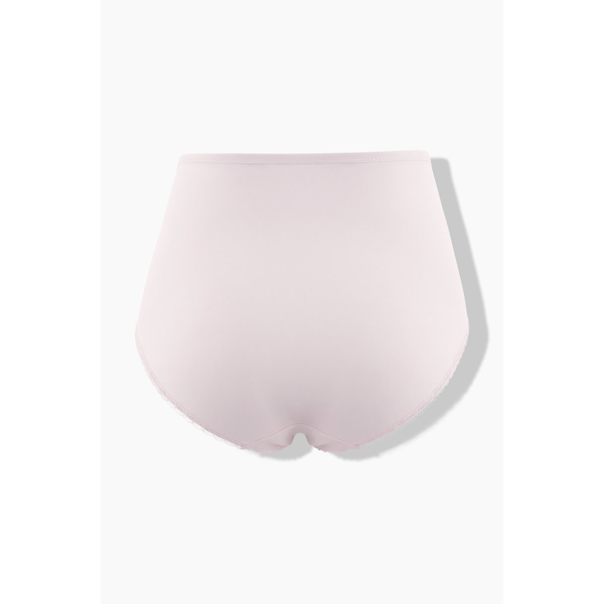 Culotte maxi, dentelle opaque, résille rose, ULLA POPKEN