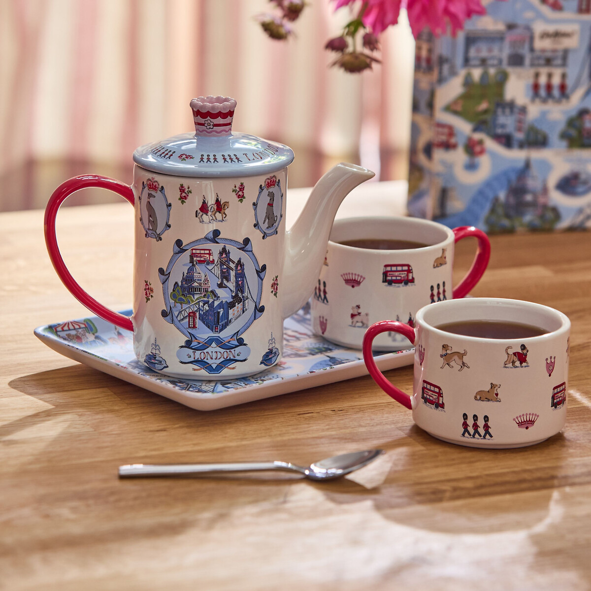 London Town Tea-For-Two white, CATH KIDSTON