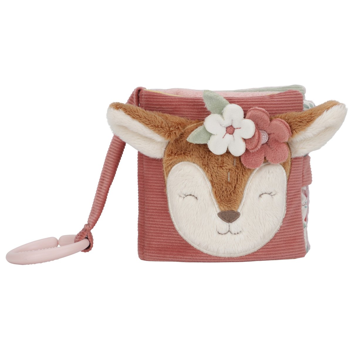 Livret en tissu FAIRY GARDEN rose, LITTLE DUTCH