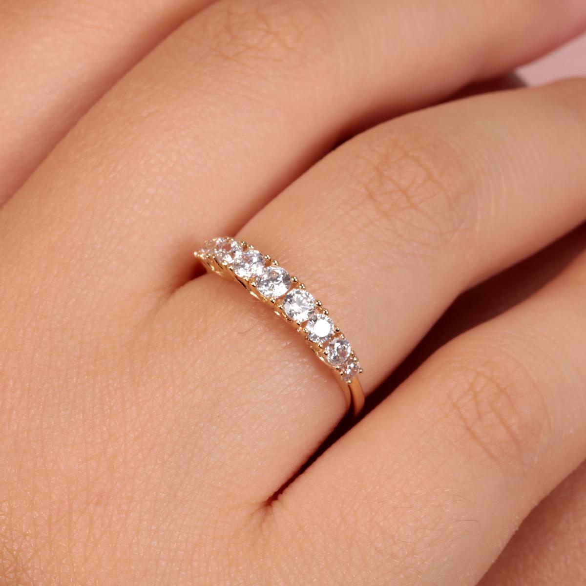 Bague en or jaune 750 B-CLASSIC or jaune, BLUESPIRIT