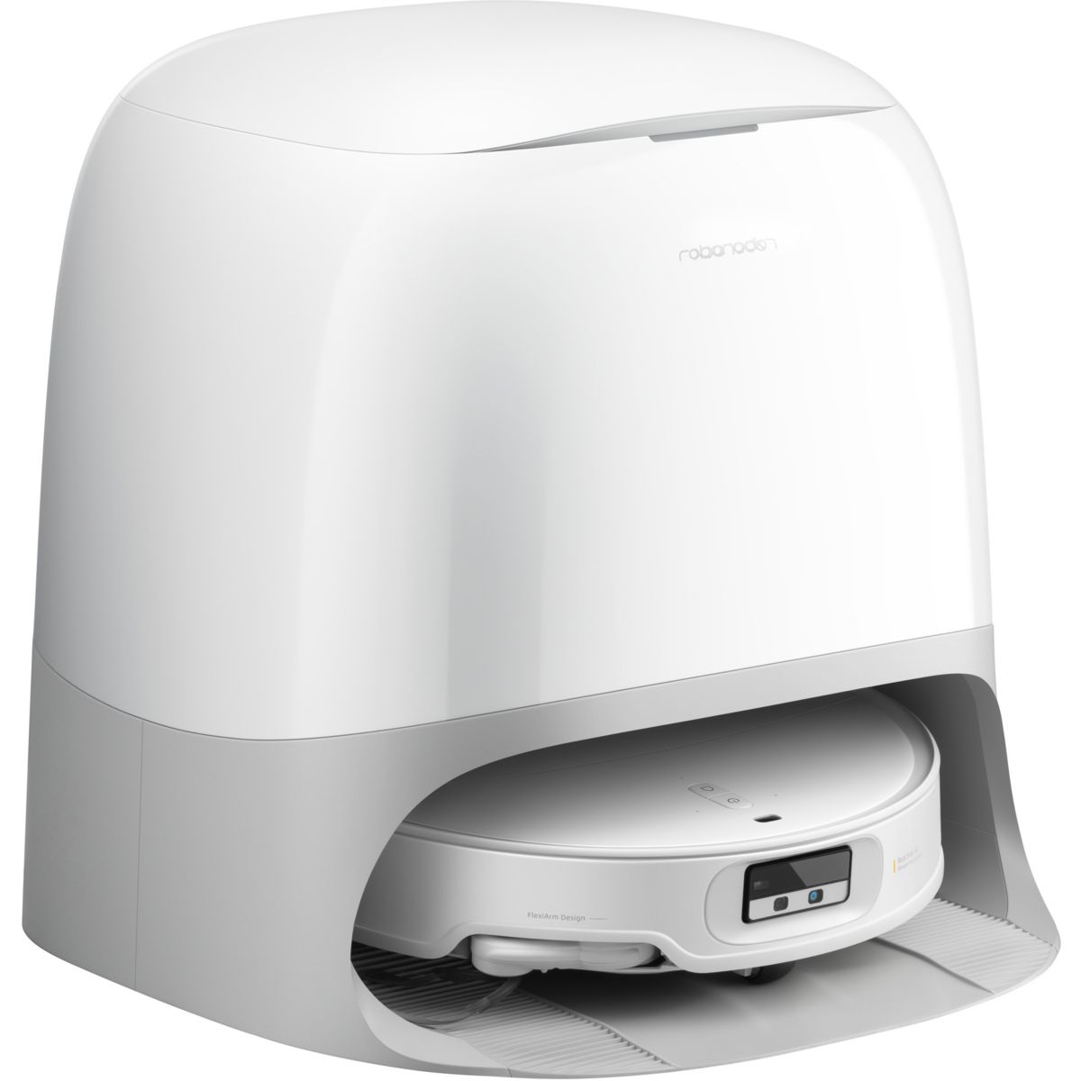 Robot Aspirateur Laveur Qrevo CurvX White couleur unique, ROBOROCK
