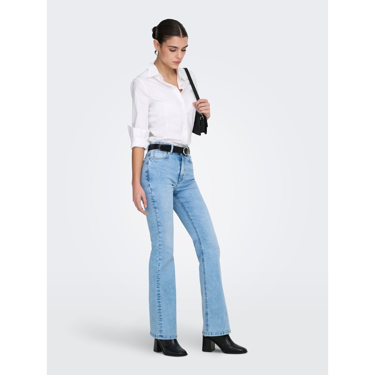 Jean Flared light blue denim, JDY