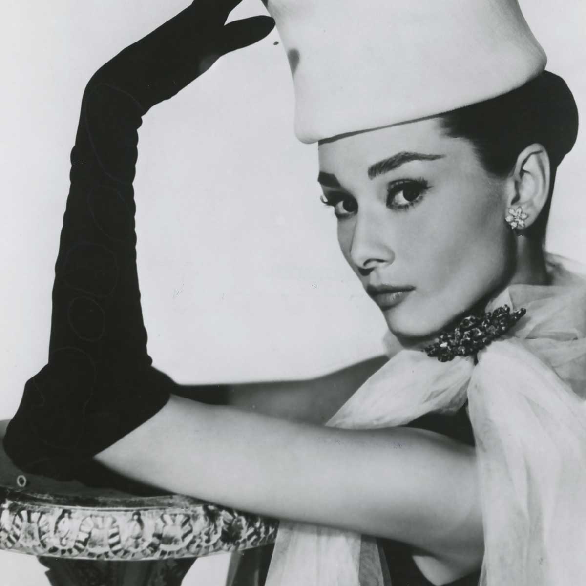 Tableau connu Audrey Hepburn tableau alu dibond, HEXOA