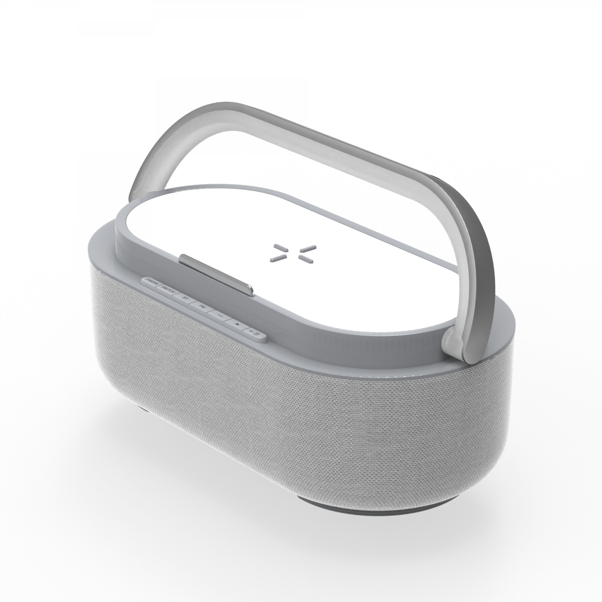 Enceinte LED chargeur induction rapide couleur unique, LIVOO