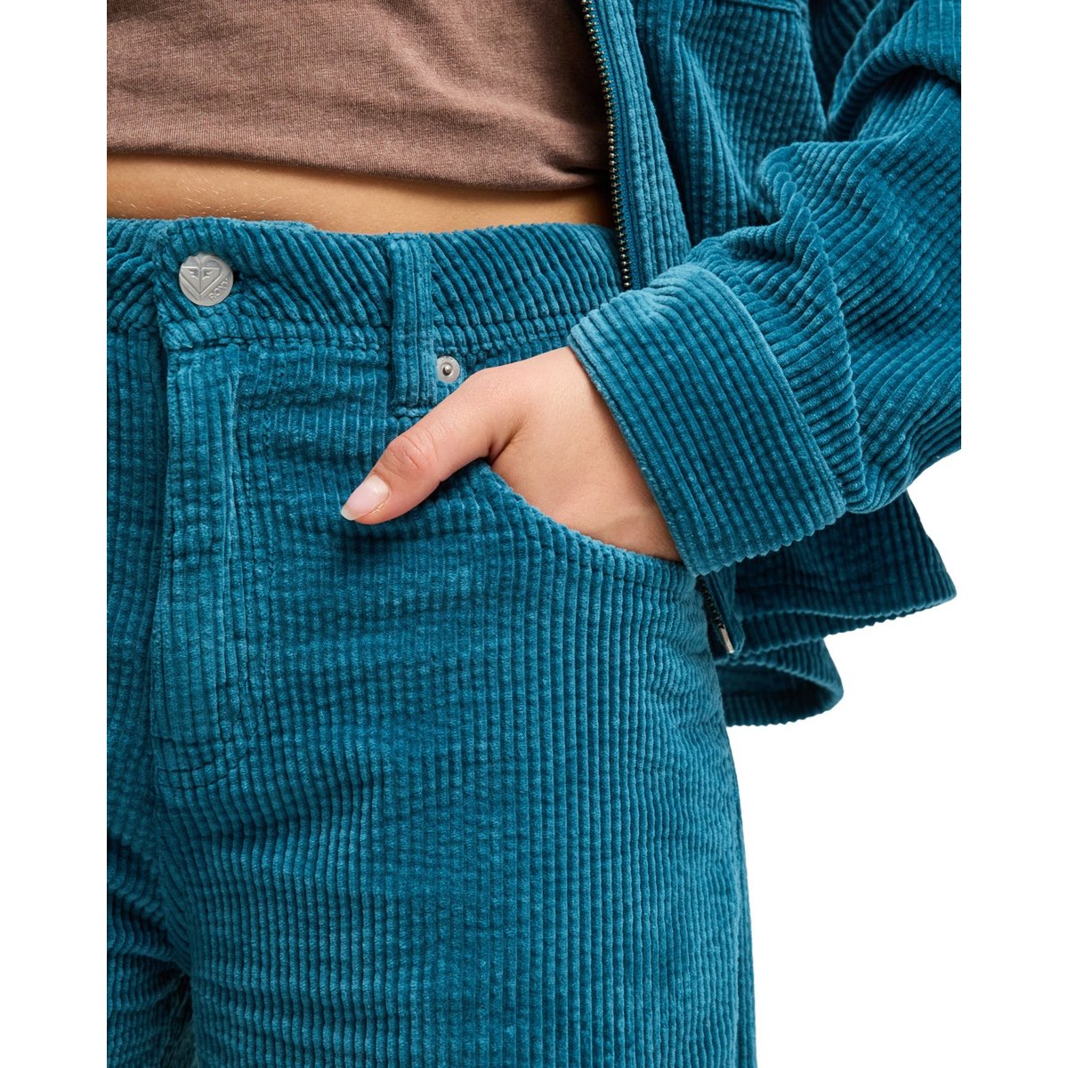 Pantalon en velours SURF CRUSH. bleu corsair, ROXY