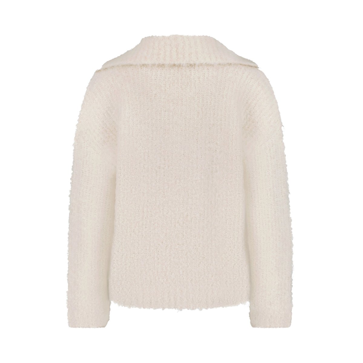 Pull-over en maille à encolure en v eggnog, CARTOON