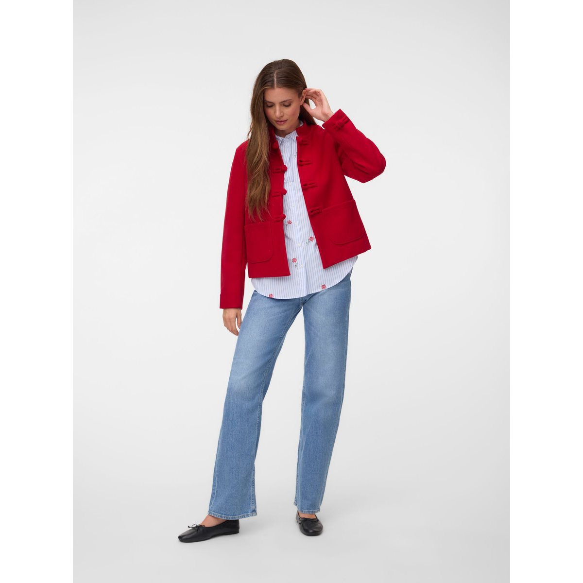 Veste rouge - salsa, VERO MODA