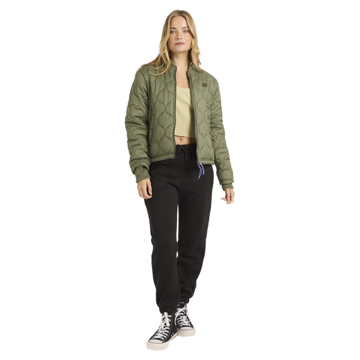 Veste bomber CUESTA vert treehugger, BILLABONG