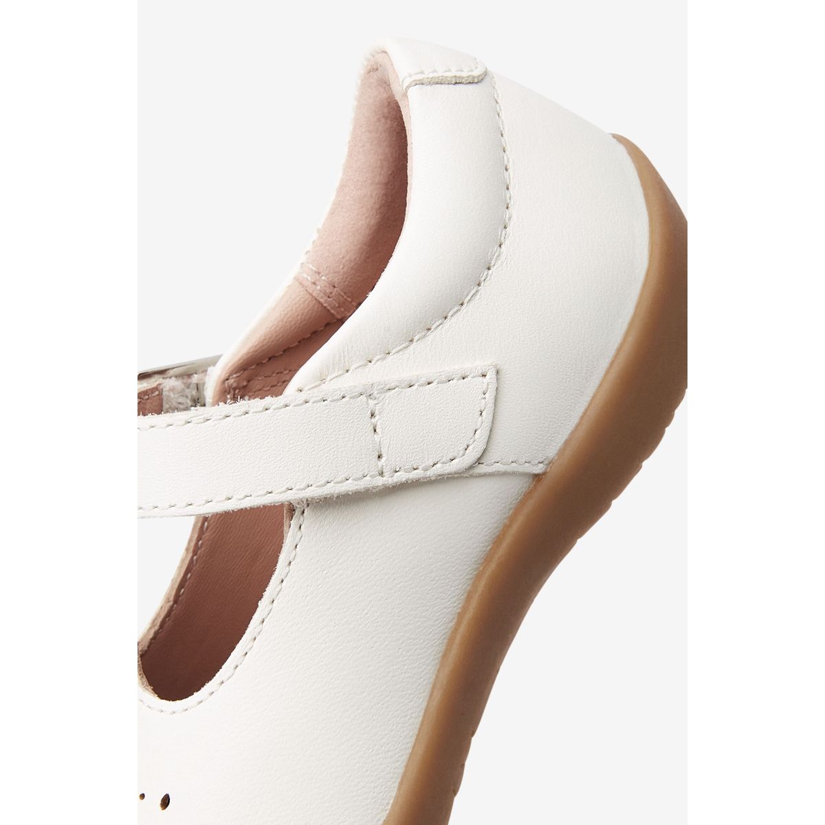 Chaussures salomé premiers pas pointure large blanc, NEXT