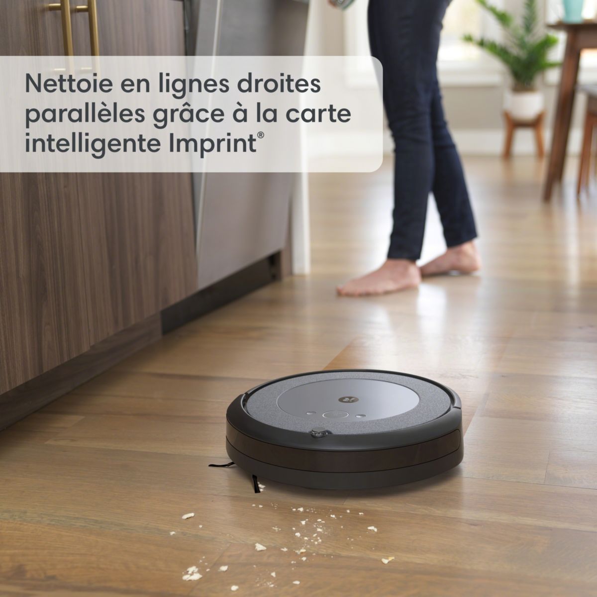 Aspirateur robot Roomba Combo i5+ couleur unique, I ROBOT