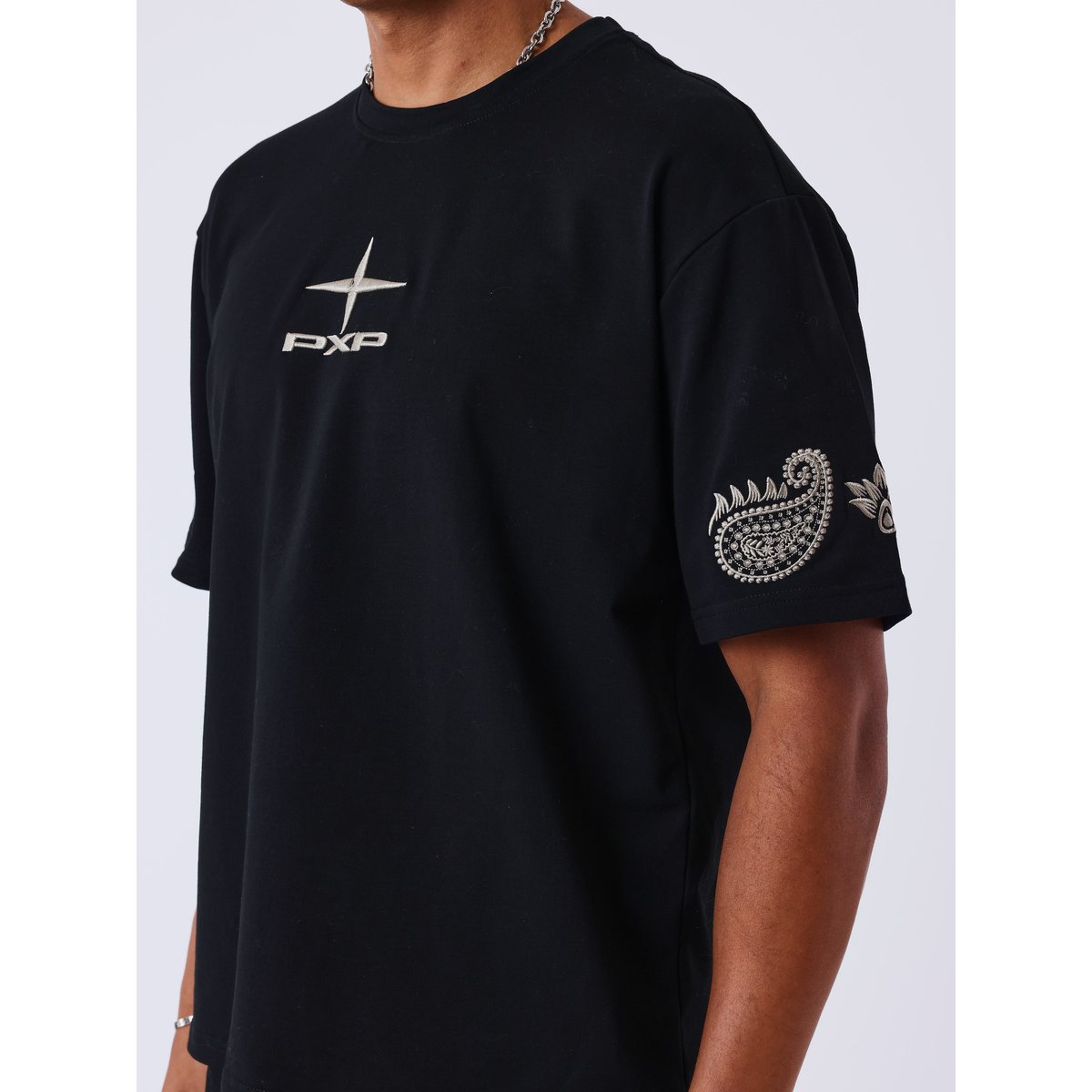 T-shirt manches courtes Evasion noir, PROJECT X