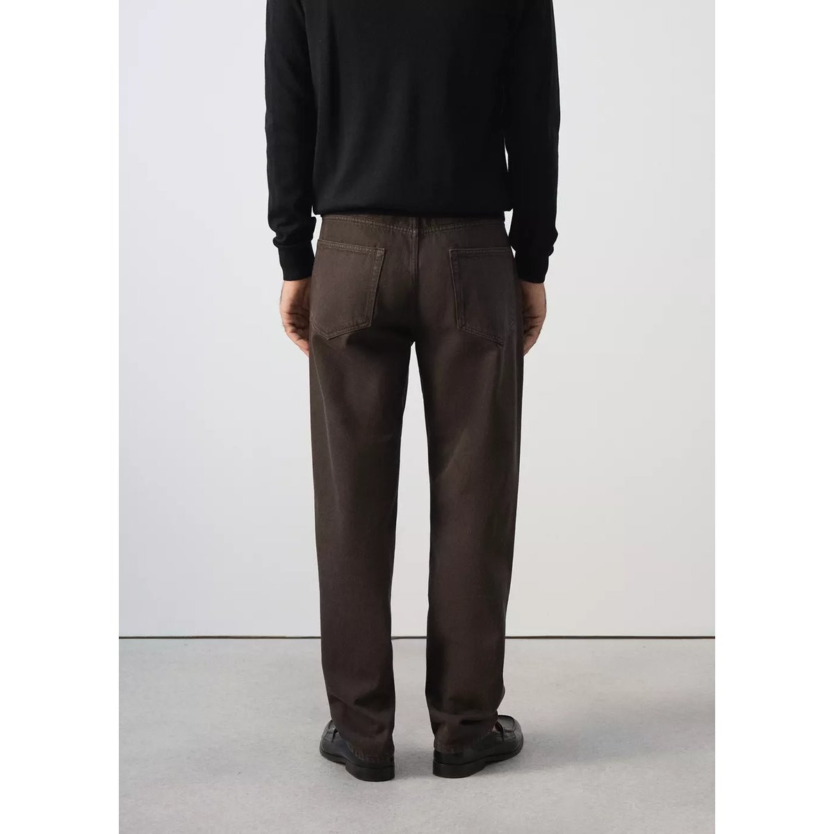 Jean Bob regular-fit marron, MANGO MAN