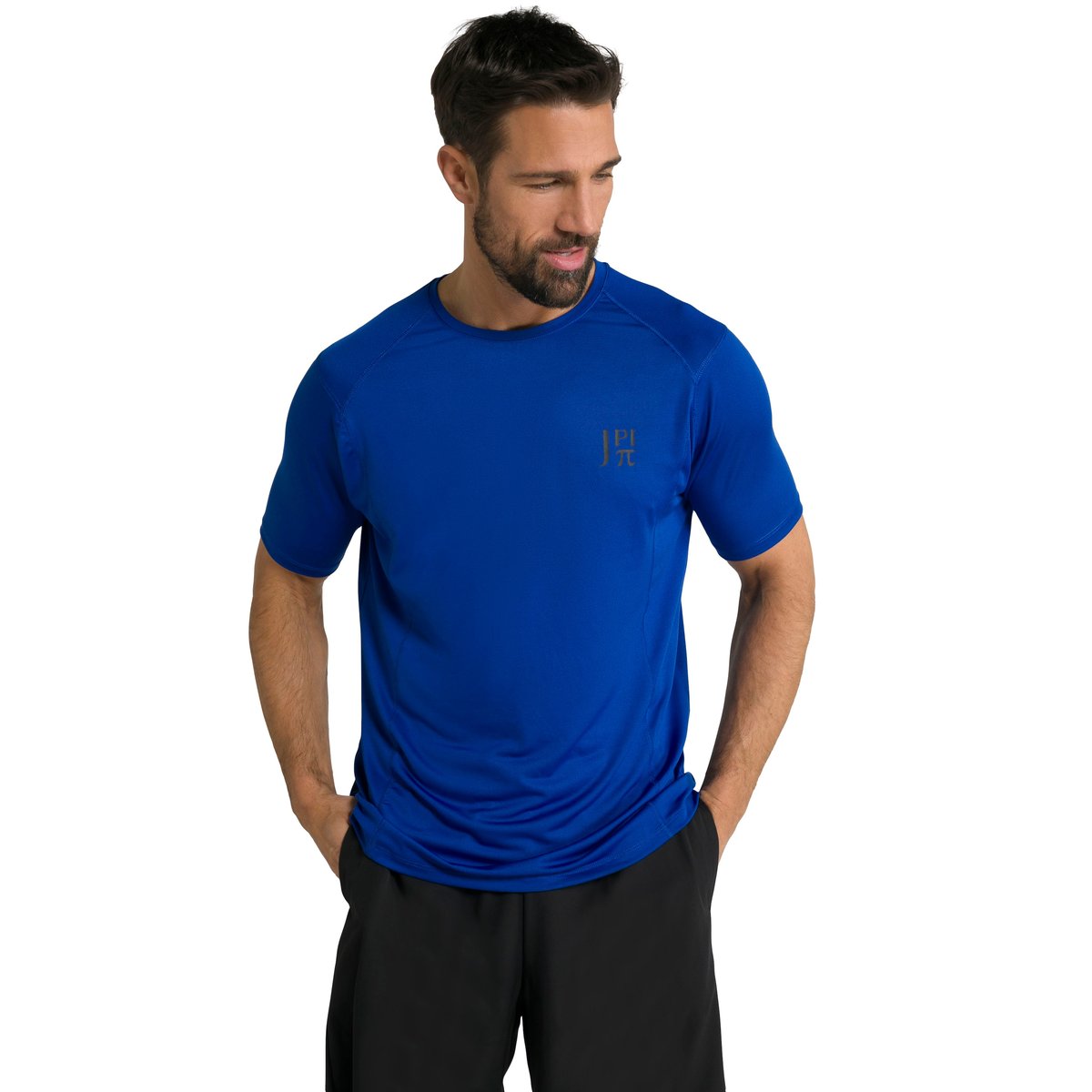 T-shirt technique à manches courtes cobalt clair, JP1880