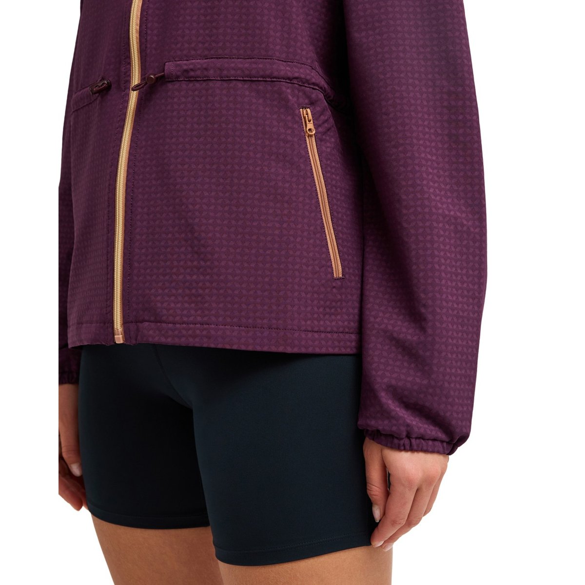 Veste de sport BOUNDLESS SPIRIT TEXTURED. violet blackberry wine, ROXY
