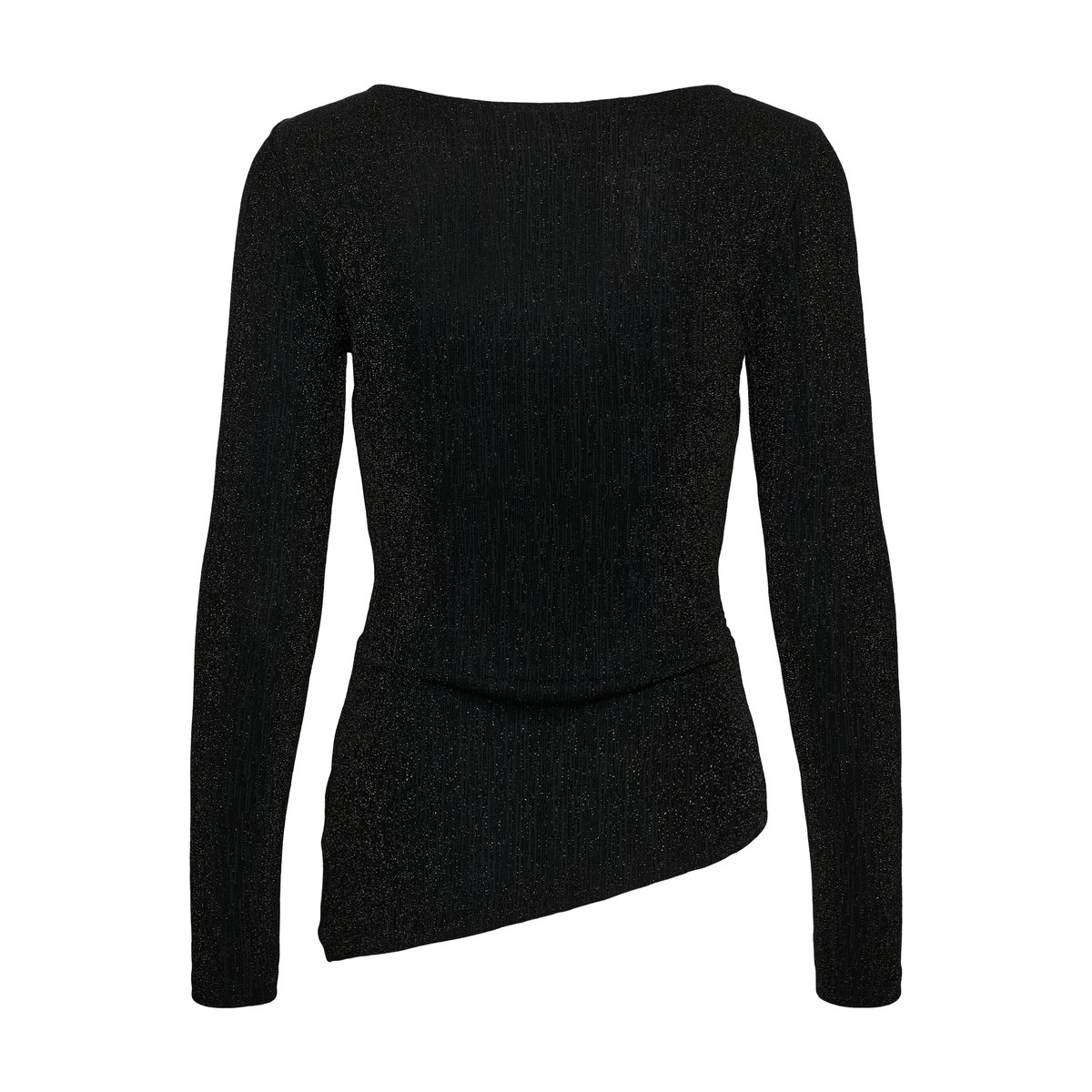 T-shirt à manches longues noir black shimmer, CREAM