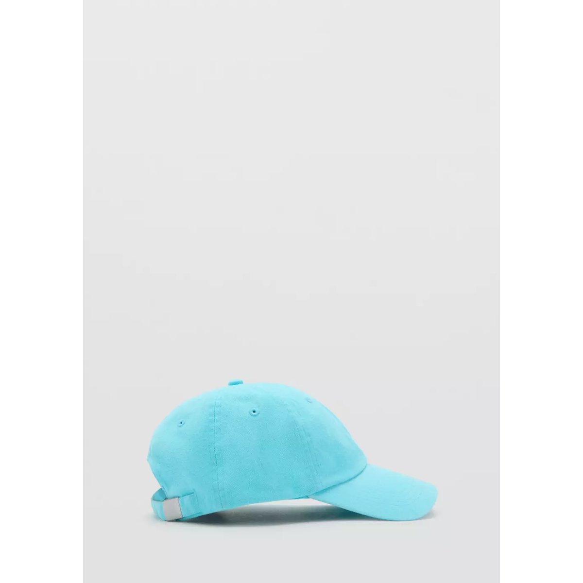 Casquette détail brodé bleu, MANGO TEEN