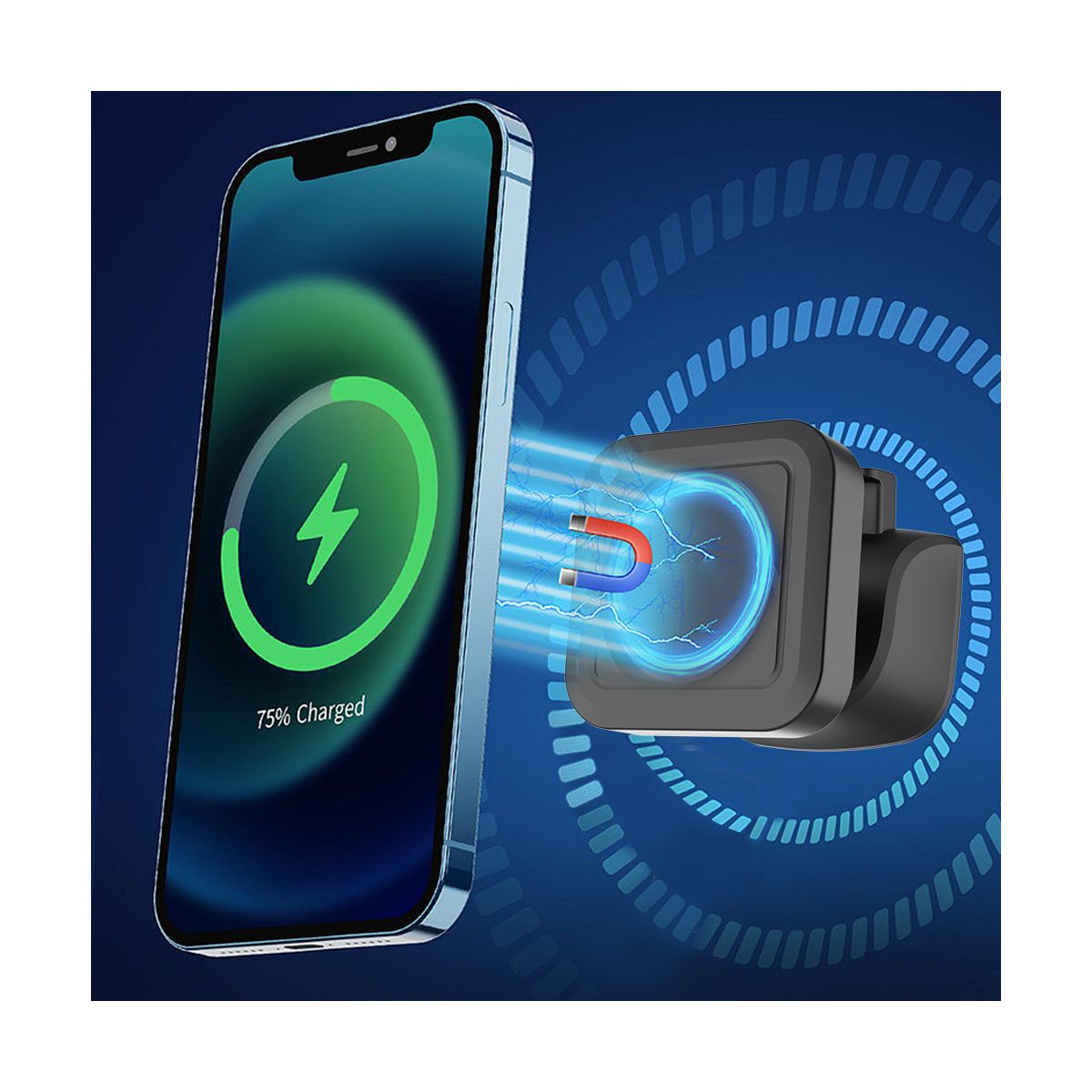 Support smartphone magnétique pour Voiture couleur unique, ESSENTIEL B