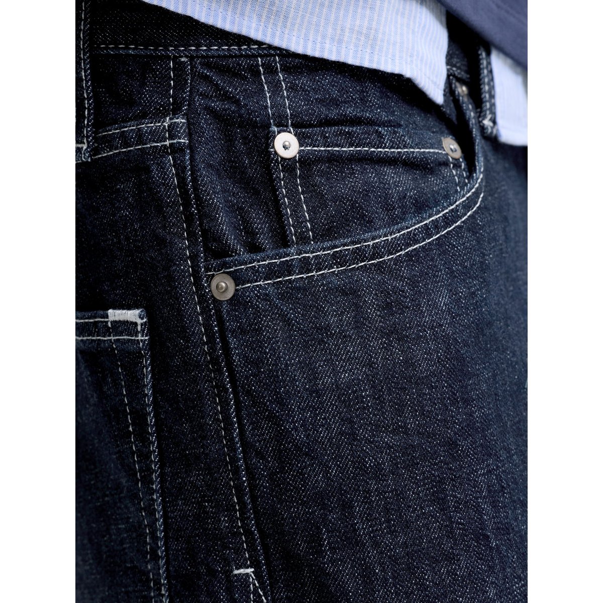 Jean À Coupe Wide blue denim, JACK & JONES