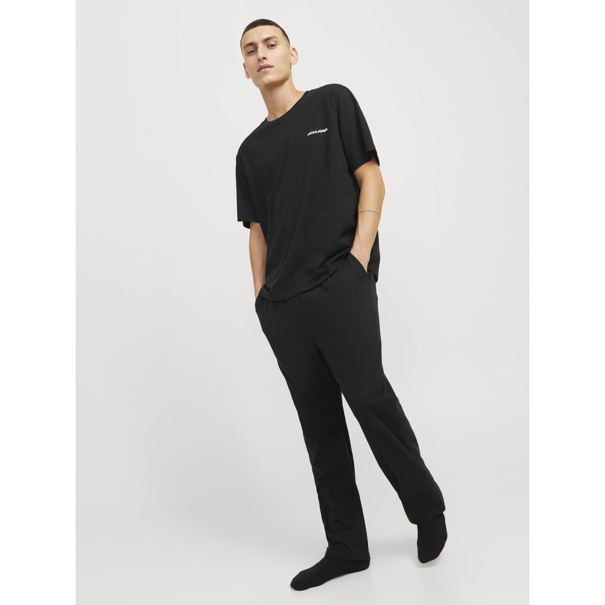 Ensemble Loungewear noire - black, JACK & JONES