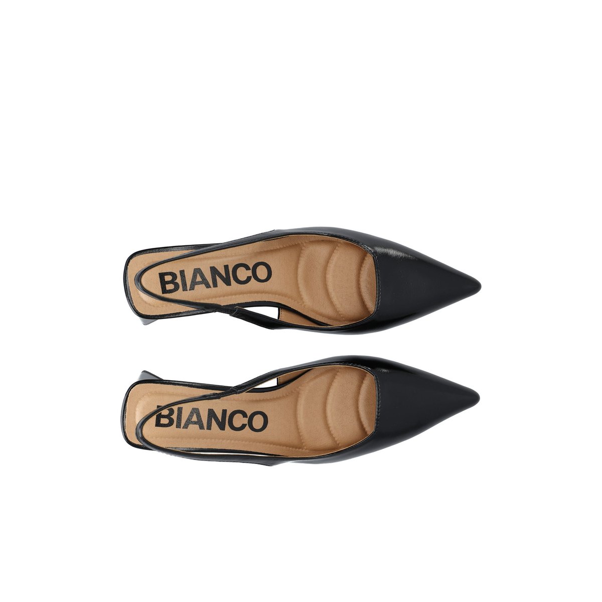 Chaussures À Bride Arrière noir - blackpratia1, BIANCO