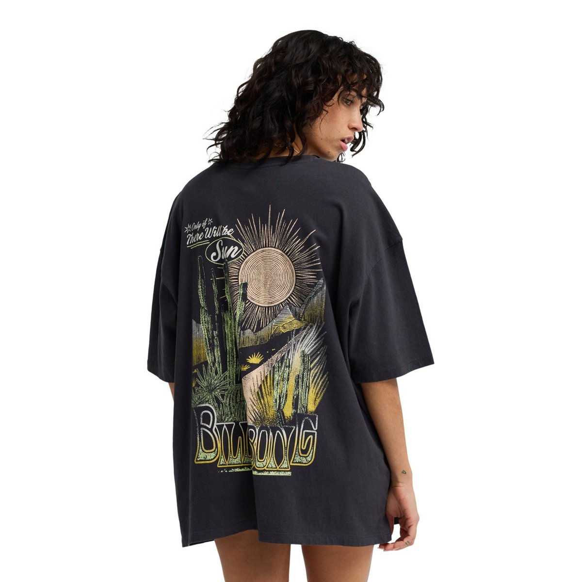 T shirt manches courtes SUN CHASING noir off black, BILLABONG
