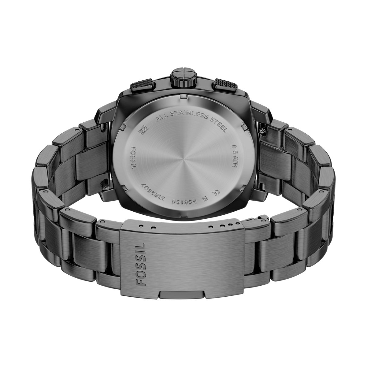 Montre Analogique  MACHINE argenté gris argenté, FOSSIL