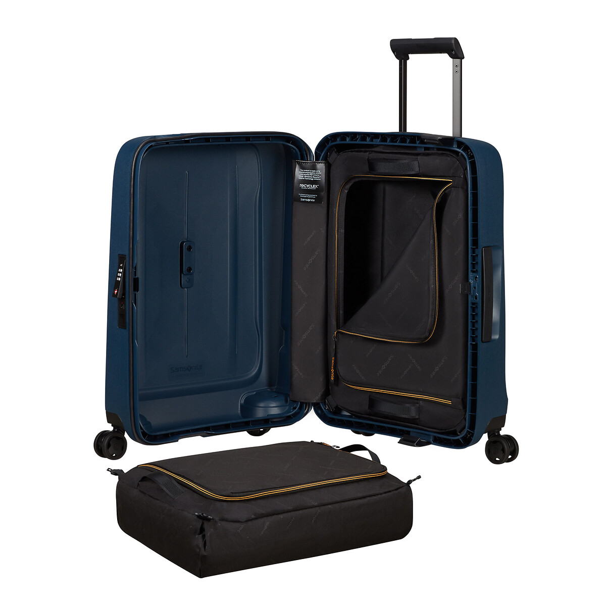 Mala de cabine Essens 55cm, SAMSONITE azul, SAMSONITE