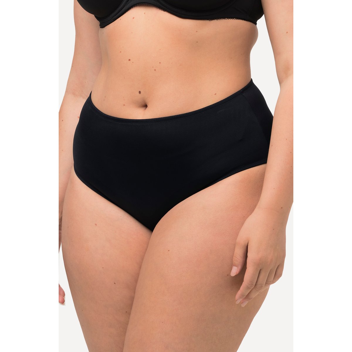 Culottes midi en microfibre, lot de 2 noir, ULLA POPKEN