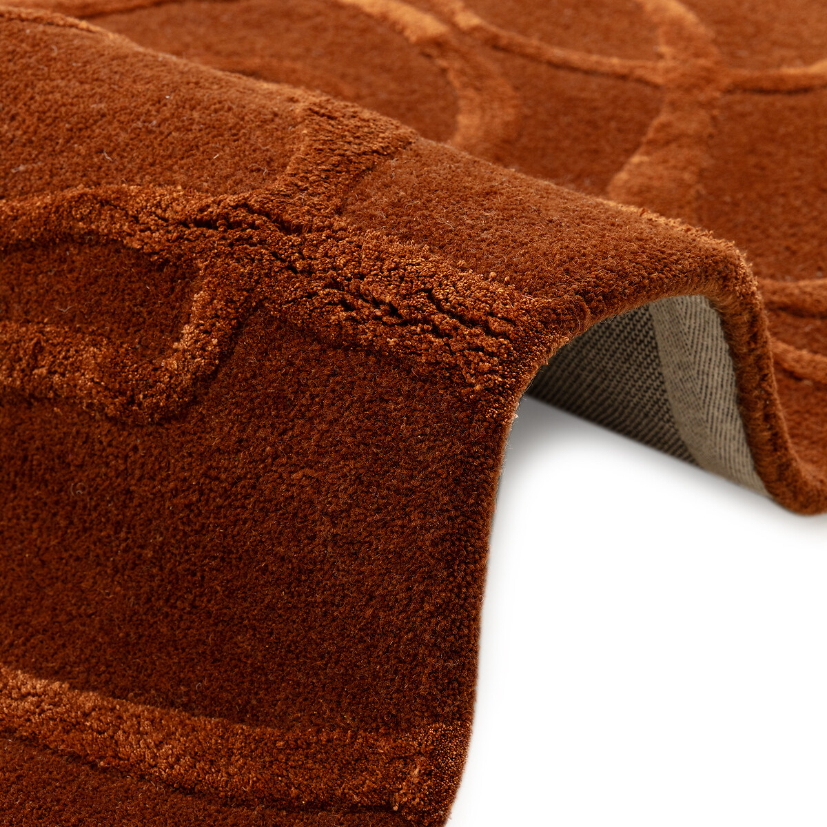 MADE.COM Varri Rug rust, MADE