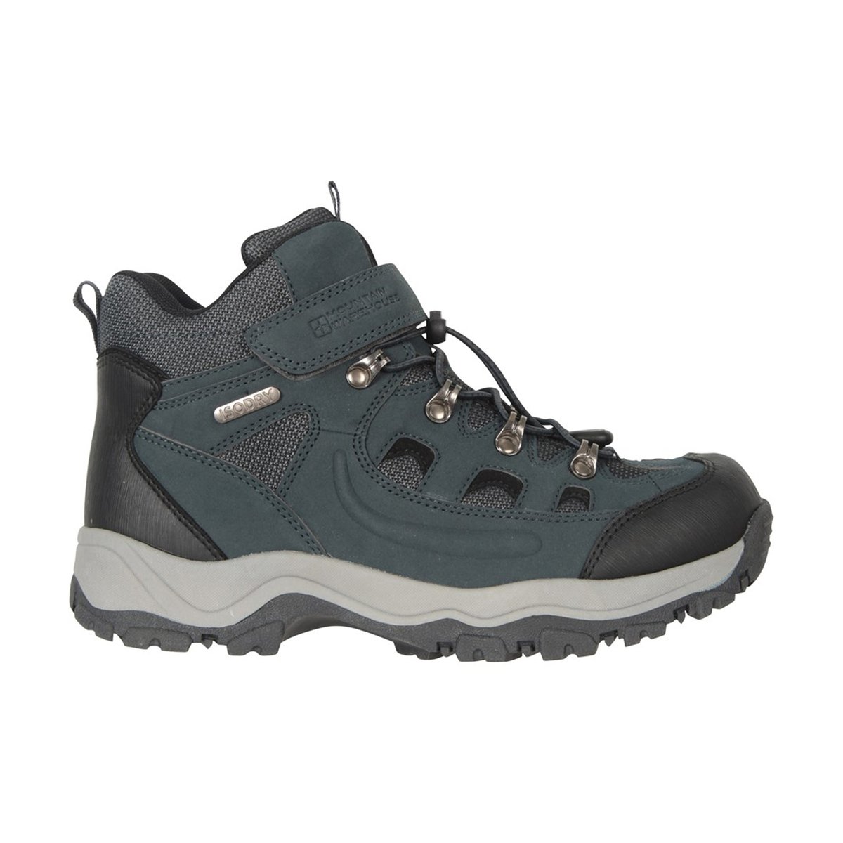 Bottines de marche imperméables ADVENTURER ADAPTIVE bleu marine / noir, MOUNTAIN WAREHOUSE