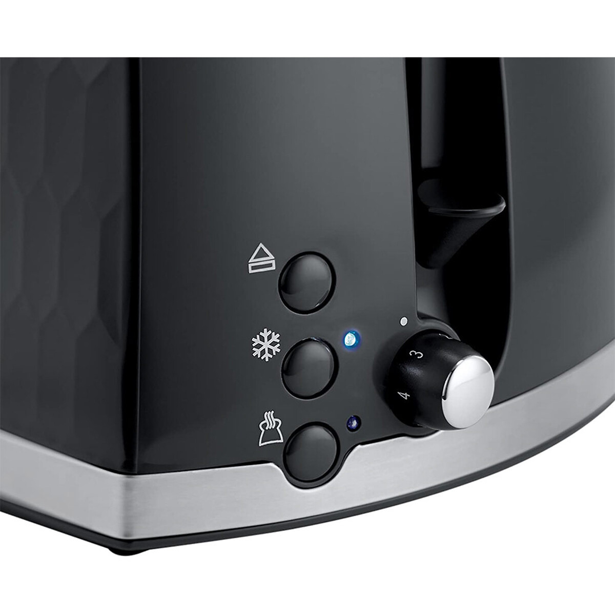 Torradeira para duas fatias, RUSELL HOBBS preto , RUSSELL HOBBS