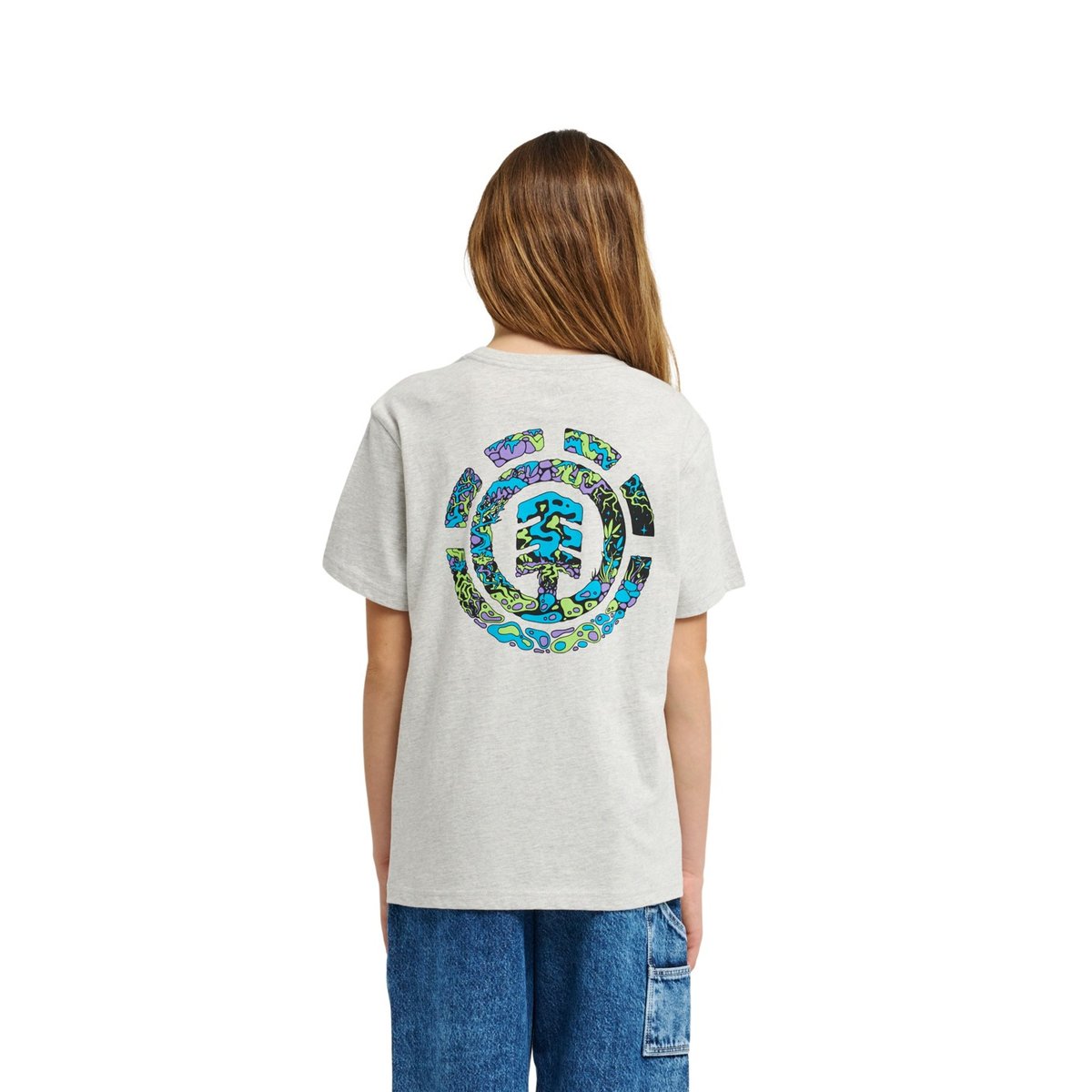 T-Shirt à manches courtes SWAMPS gris mid grey heather, ELEMENT