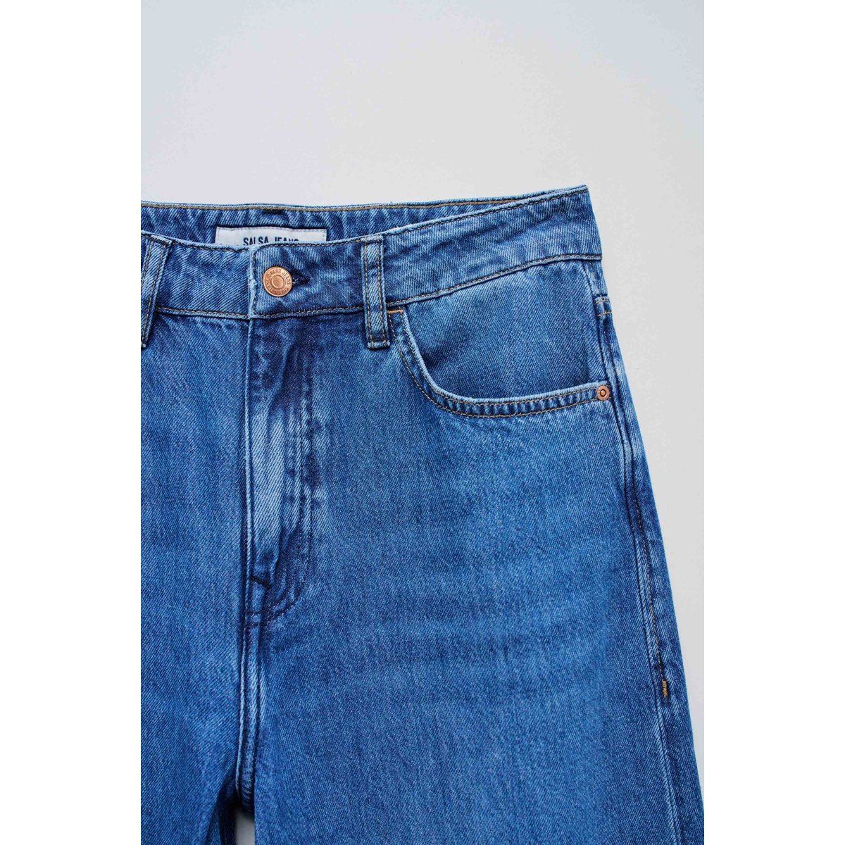 JEAN WIDE LEG bleu, SALSA JEANS