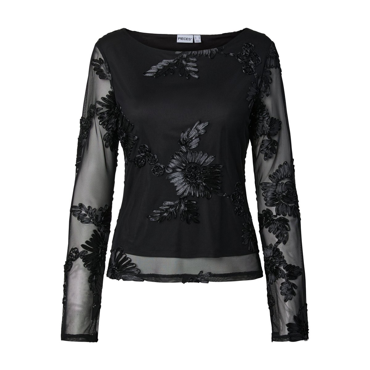 Blouse noir - black1, PIECES