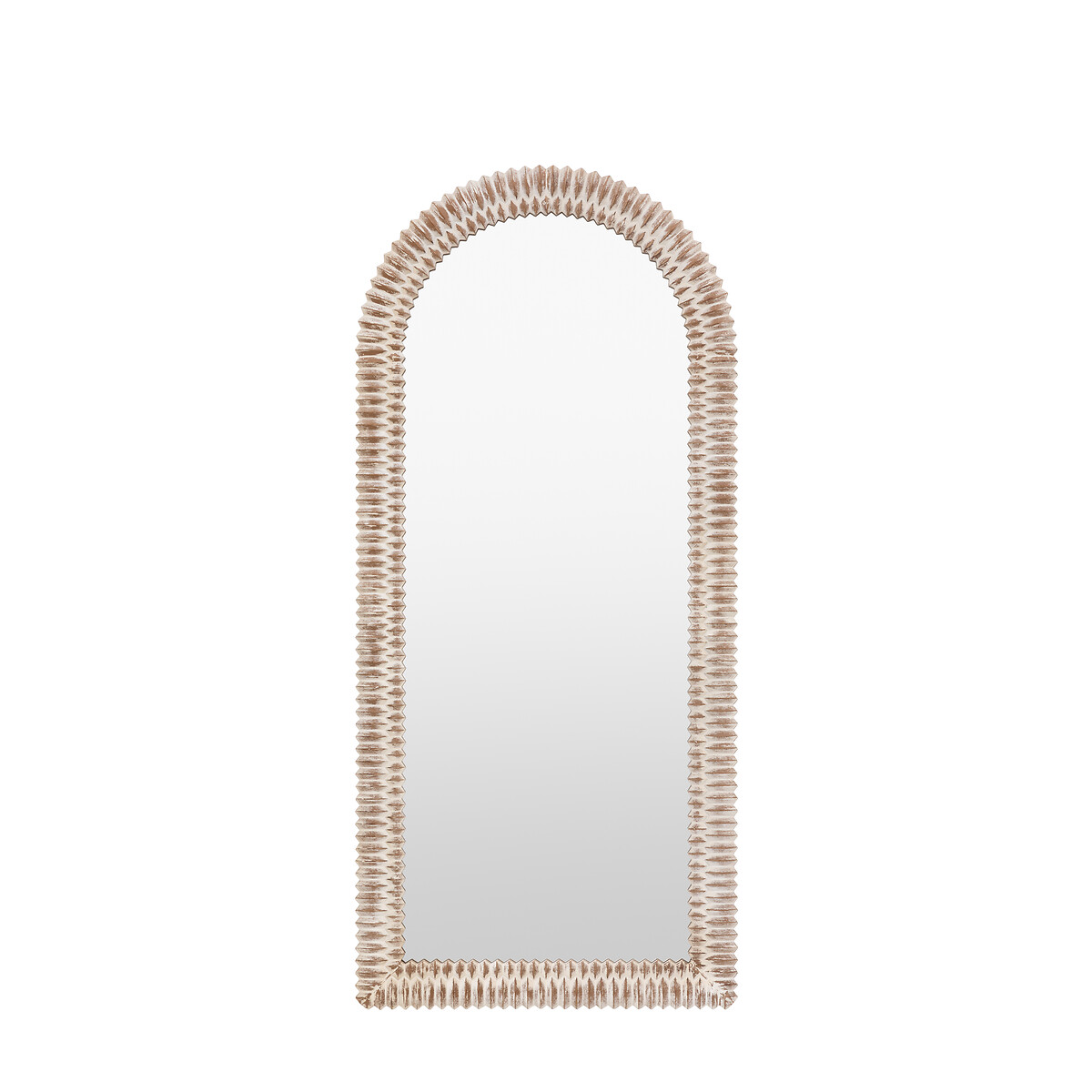 170cm Pinico Arch Leaner Mirror in White cream, ÉDITÉ