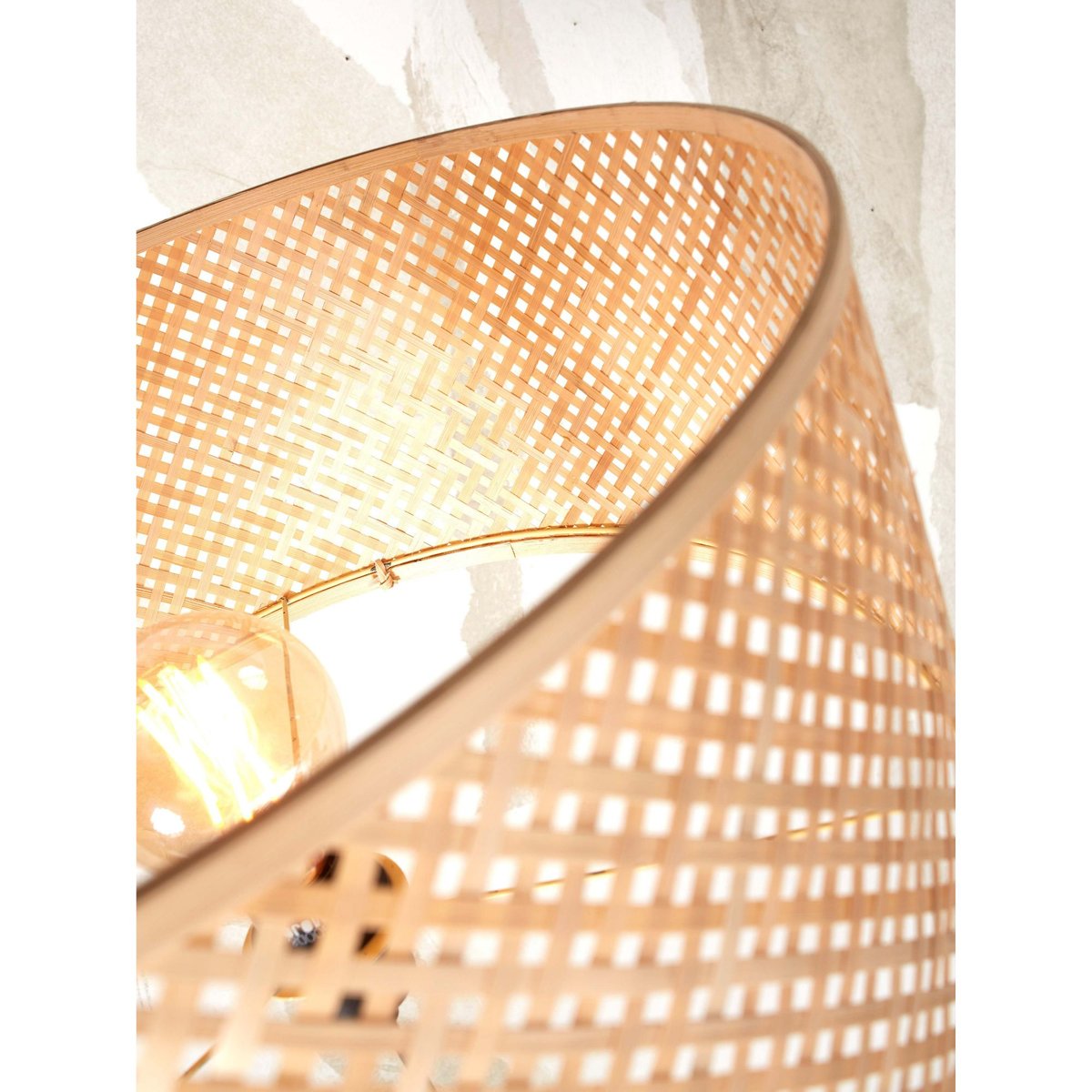 Lampe À Poser Bambou JAVA naturel, GOOD & MOJO