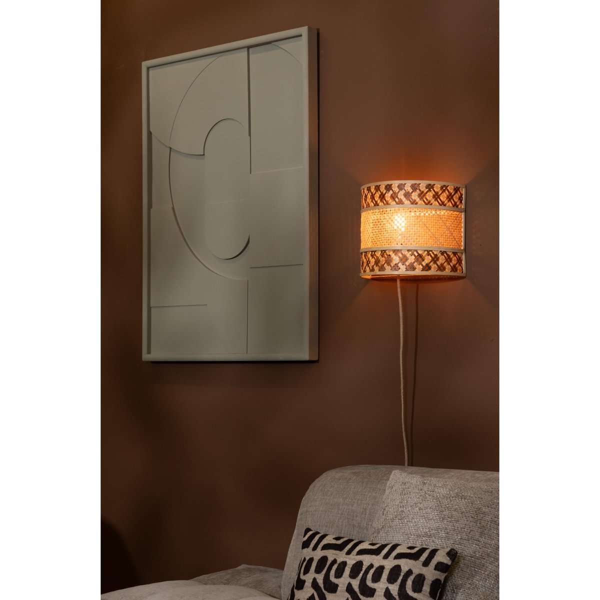 Lampe Murale Bambou LANGKAWI naturel, GOOD & MOJO