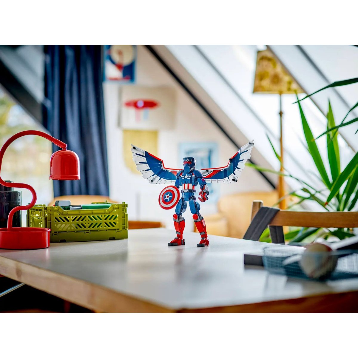 LEGO Marvel - Figurine à construire du nouveau Captain America - 76296 multicolore, LEGO