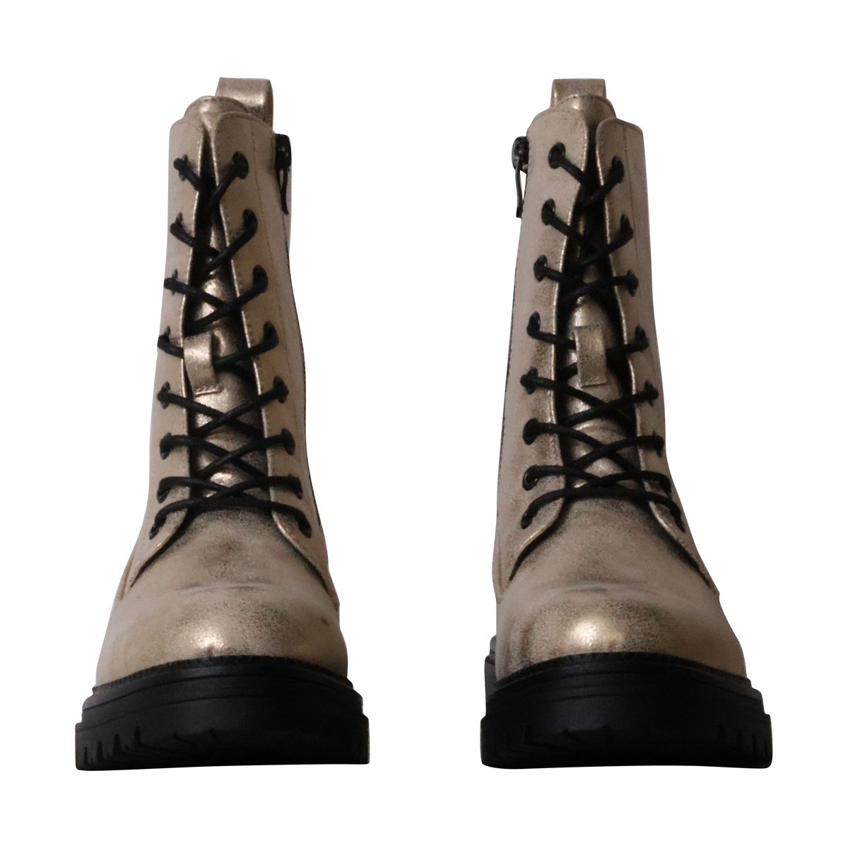 Bottines à Lacets or, ENZA NUCCI