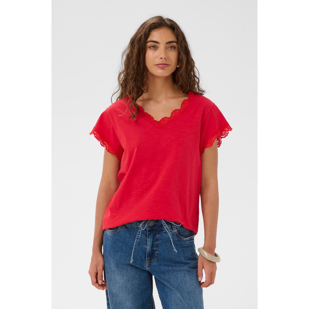 T-shirt rouge racing red, CULTURE