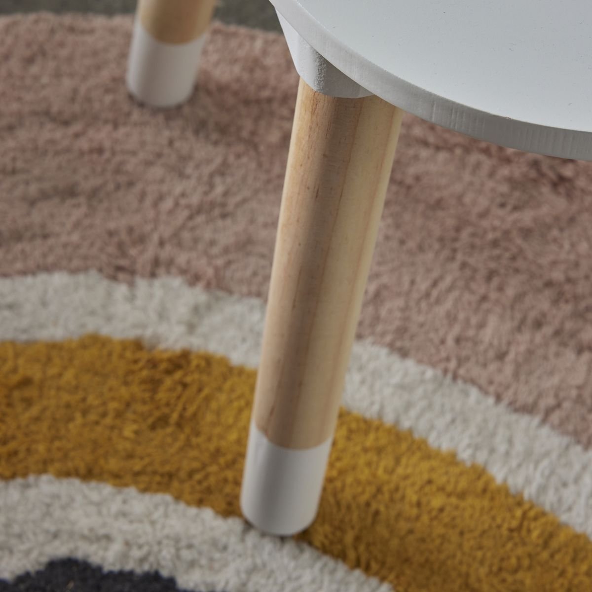 Chaise enfant en forme nuage LA TETE DANS LES NUAGES blanc, FACTORY