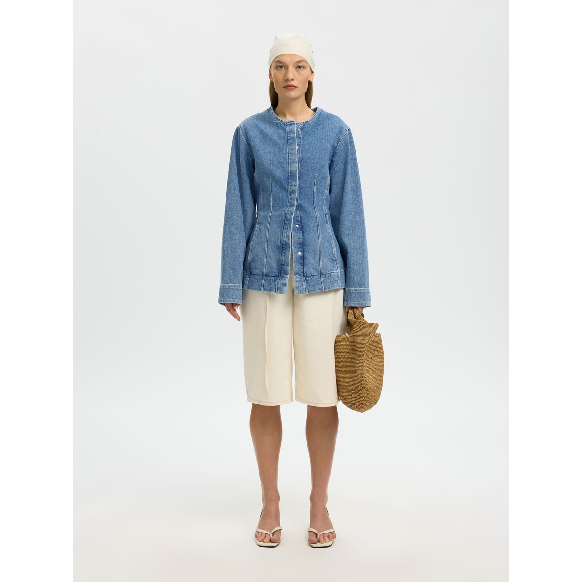 Veste En Jean light blue denim, SELECTED
