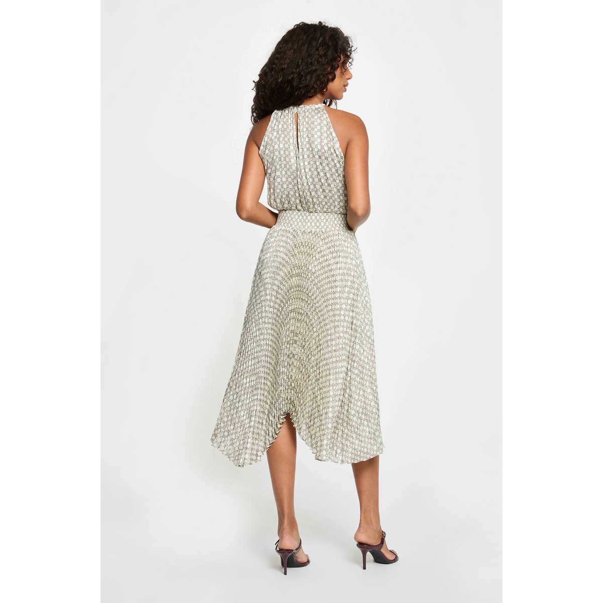 Robe emmanchures américaines multicolore, MORGAN
