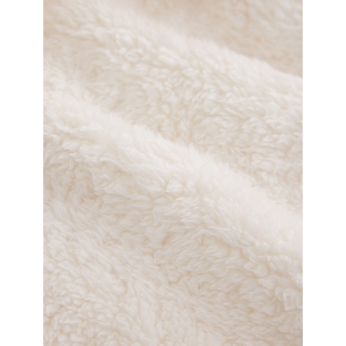 Veste sans manches effet peau de mouton écru, NEXT