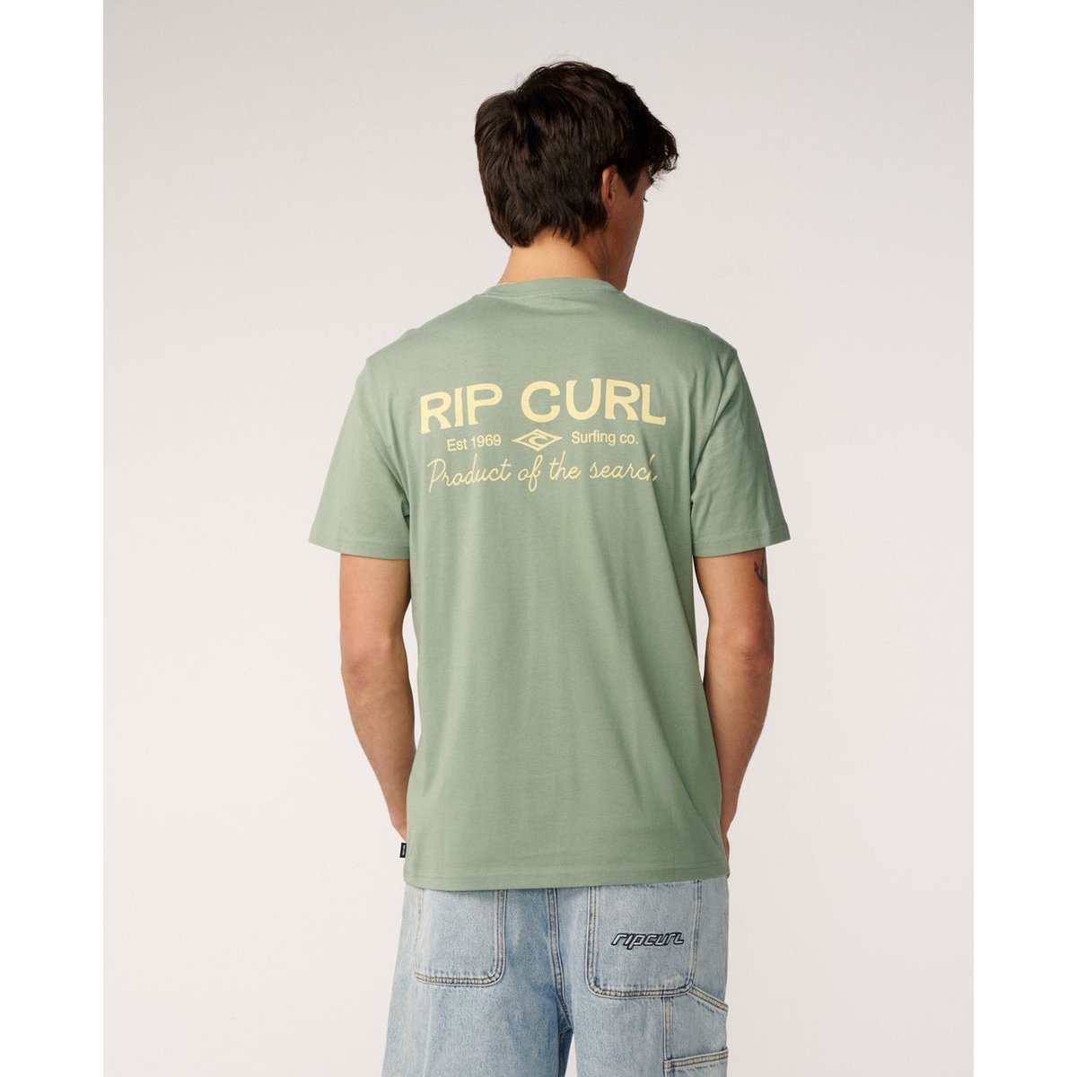 T-shirt relax Pacific Rinse POCKET sauge, RIP CURL